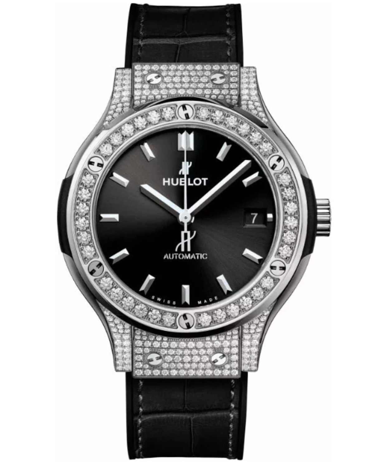 Classic Fusion Titanium Pavé 38mm - đồng hồ